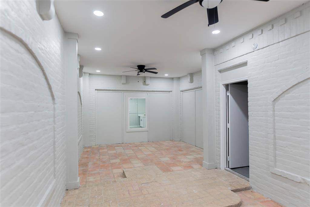 Covered patio for year round enjoyment.