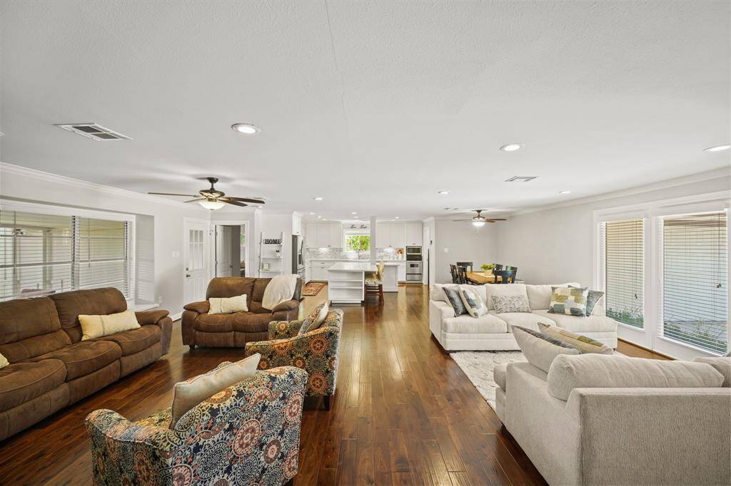 The Family Room also offers Light Grey Designer Paint with White Trim.