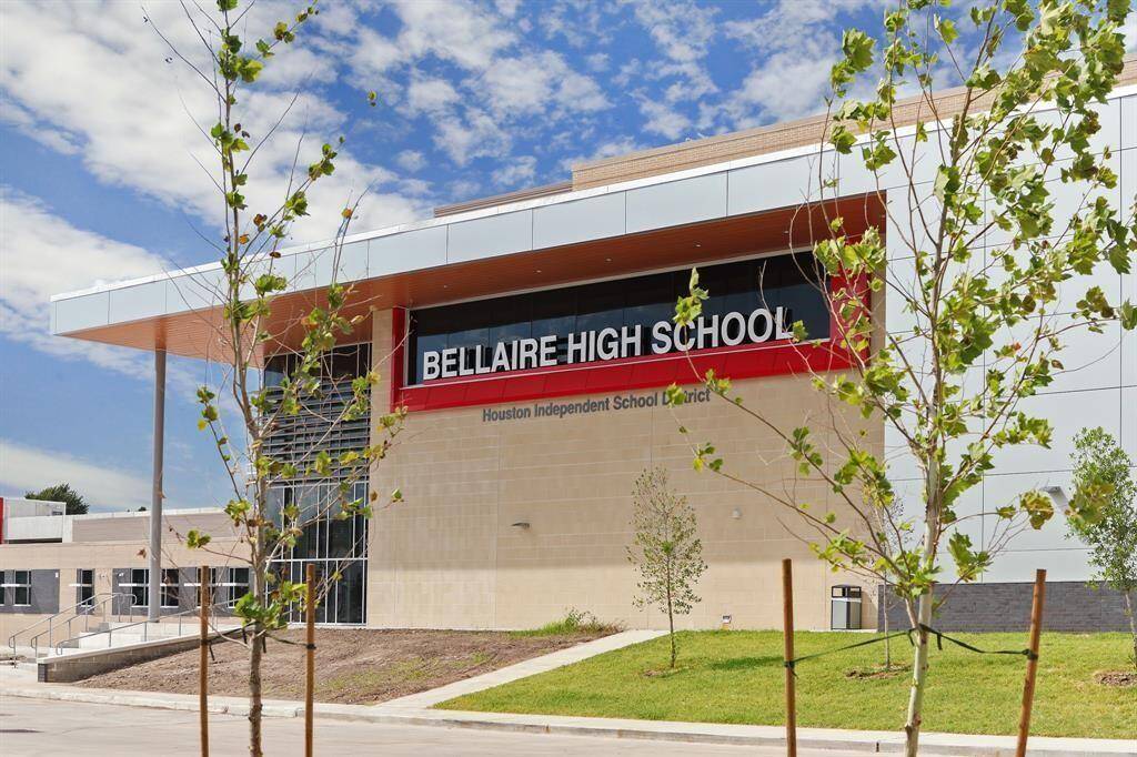 The Property is also Zoned to the Newly Rebuilt and Highly Acclaimed Bellaire High School. According to the school's web page, the mission of Bellaire High School is to "provide an environment which develops self-sufficient and productive citizens that can adapt to a challenging and changing world".