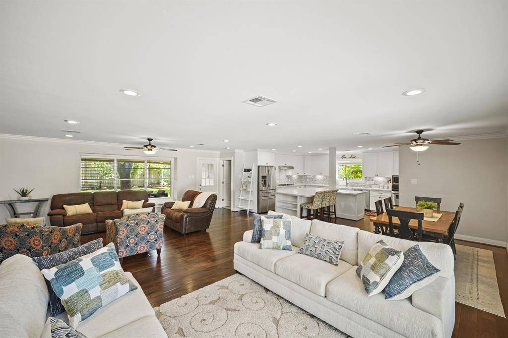 The Open Concept in this Stylish Home is Perfect for Entertaining Friends or Relaxing with Family.