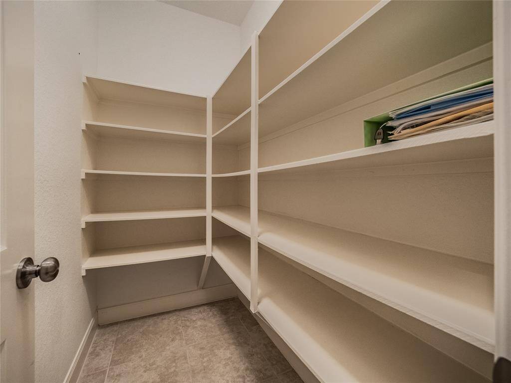 very large walk in pantry