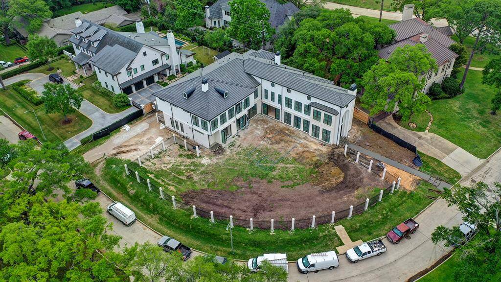 Aerial view as of April 3, 2025.