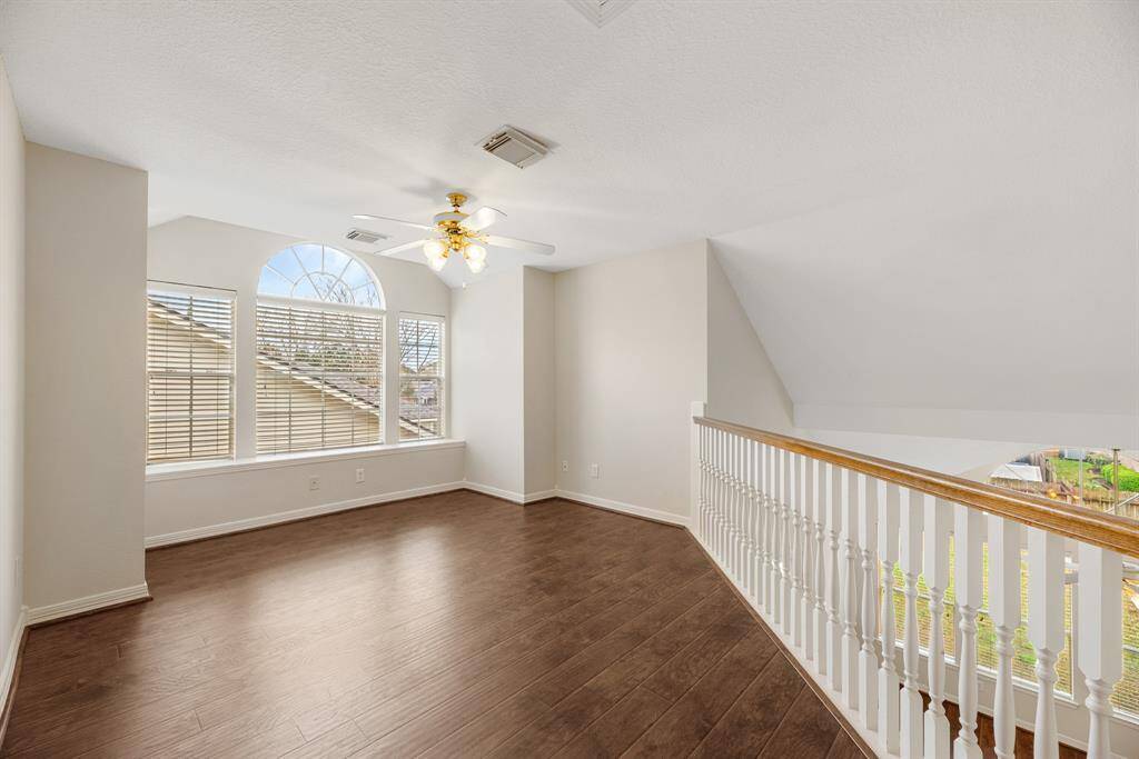 Upstairs gameroom