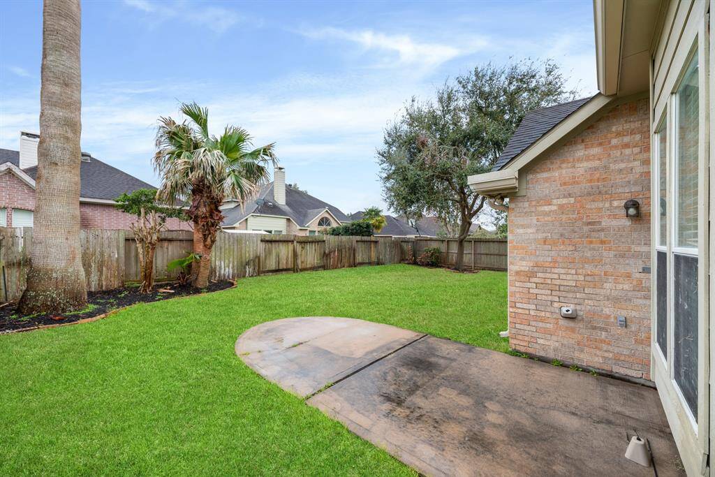Patio space to grill