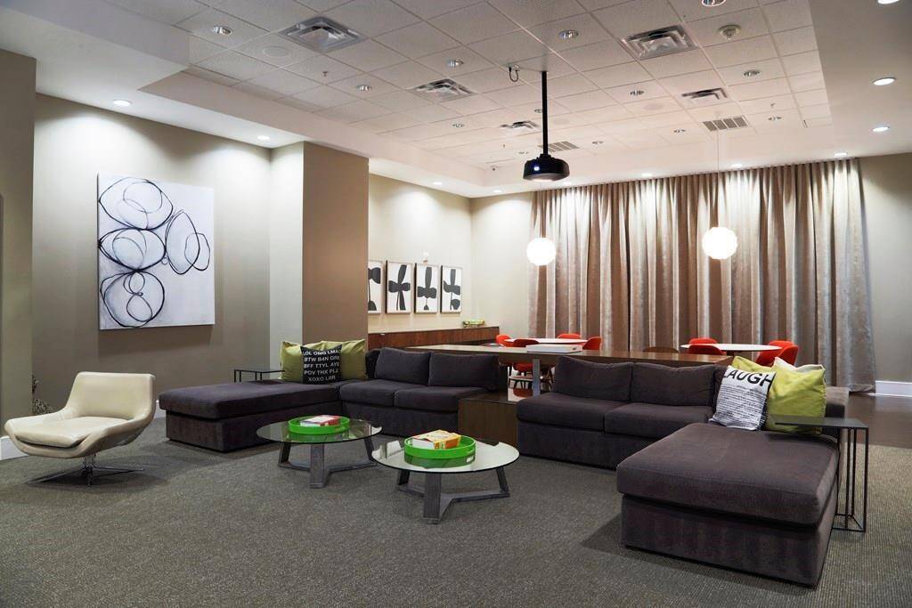 Large theatre room on first floor can be reserved for private events.