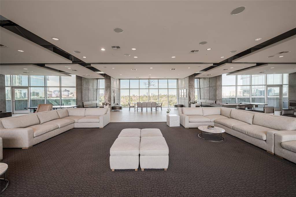 Stunning resident lounge with pool tables and bar