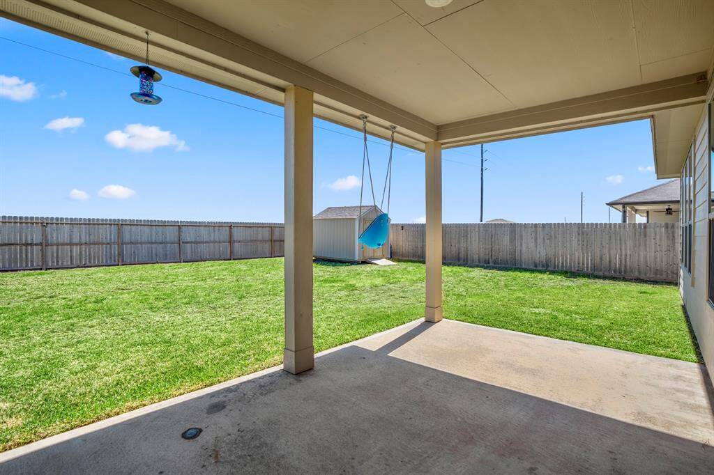 Spacious covered patio perfect for outdoor entertaining.