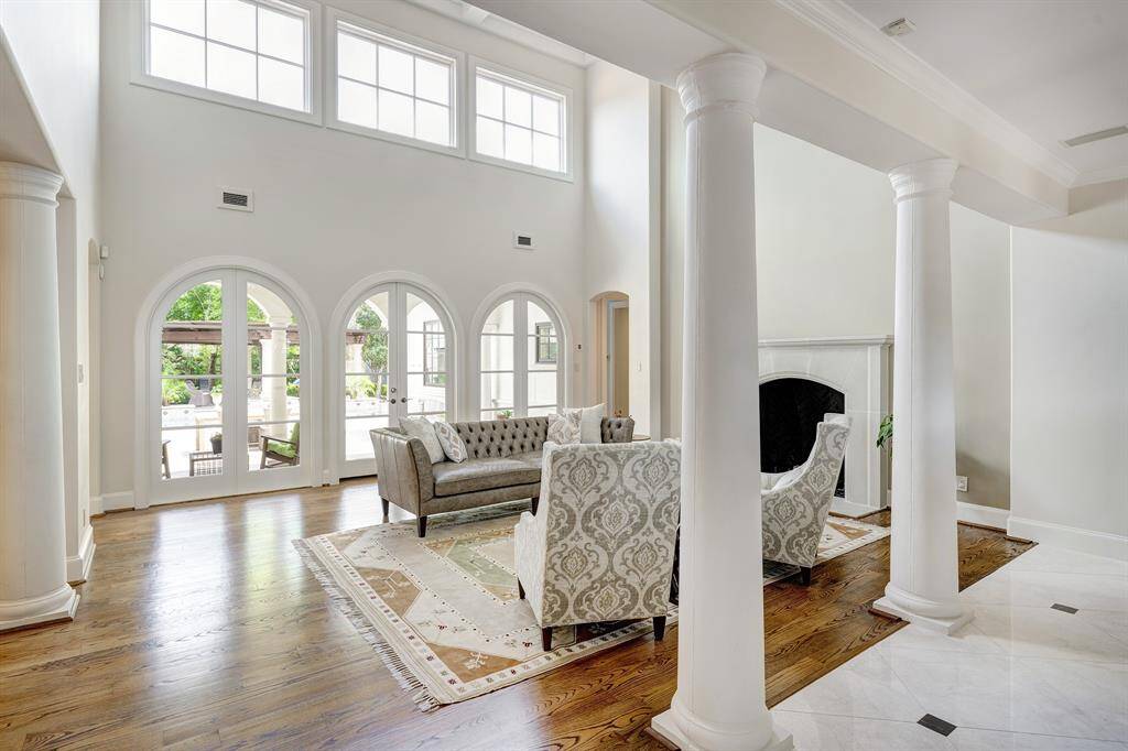 View of formal living room from entryway