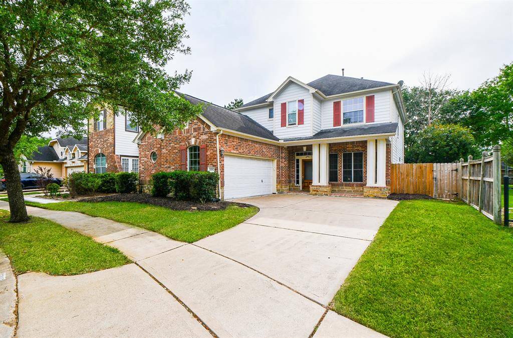 Beautifully maintained, inside and out, this home at 6102 Breezy Hallow Lane, Katy, TX, proudly features 3 bedrooms (all upstairs) and 2-1/2 baths, occupying a 4,708 square-foot-lot with 2,307 square-feet of interior living space, in the highly sought after, master planned, Grand Lakes community.