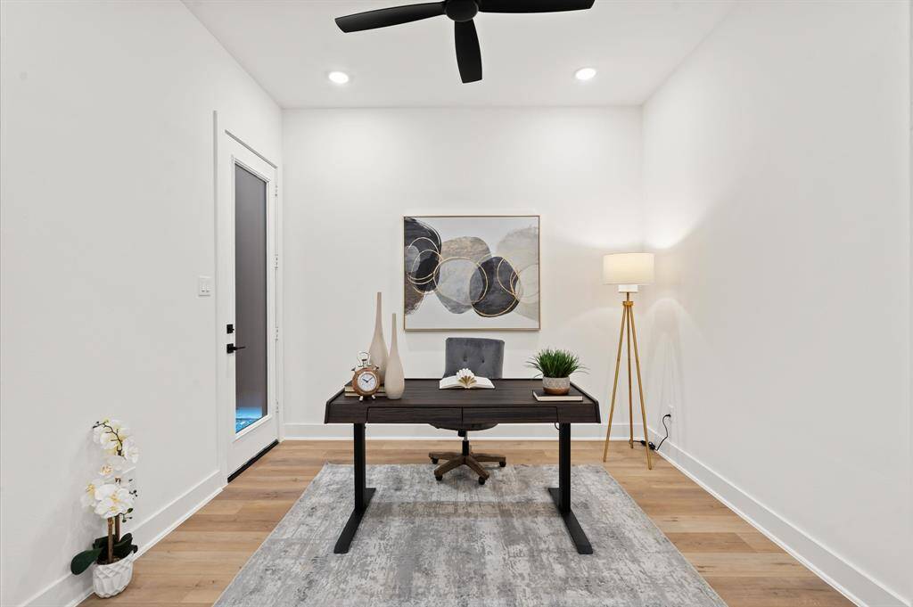 First floor guest suite with separate entrance.*Photos from a previous home by the same developer, selections and floor plans may vary*