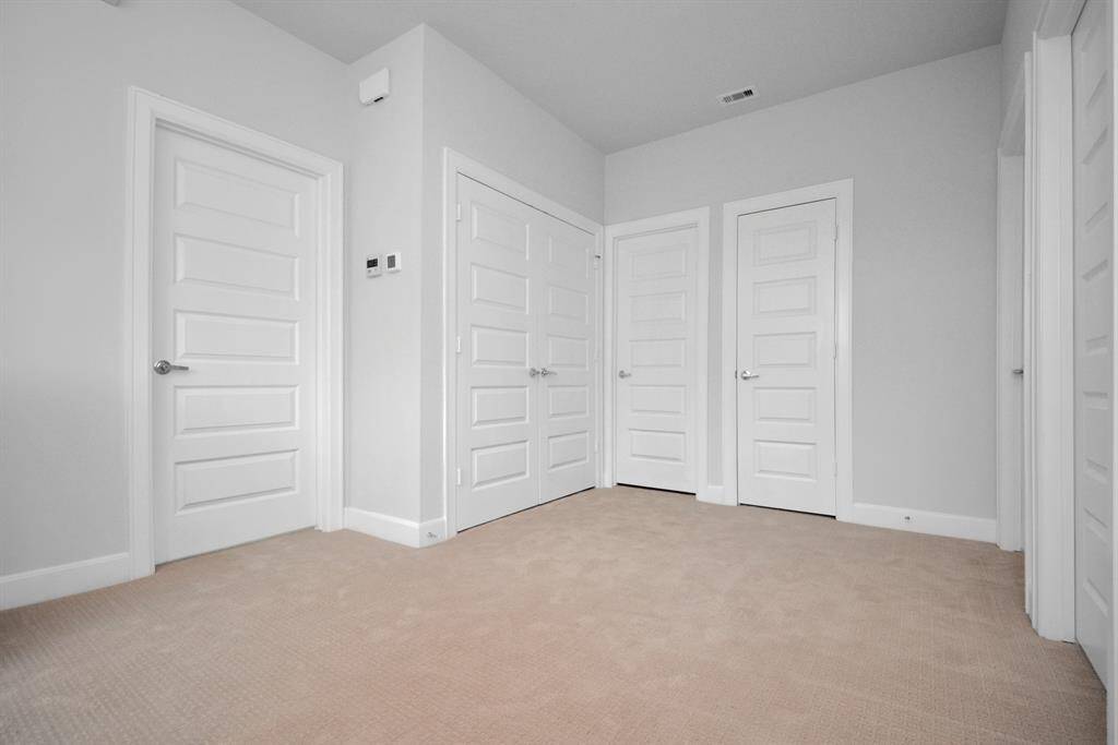 Primary bedroom on the second floor