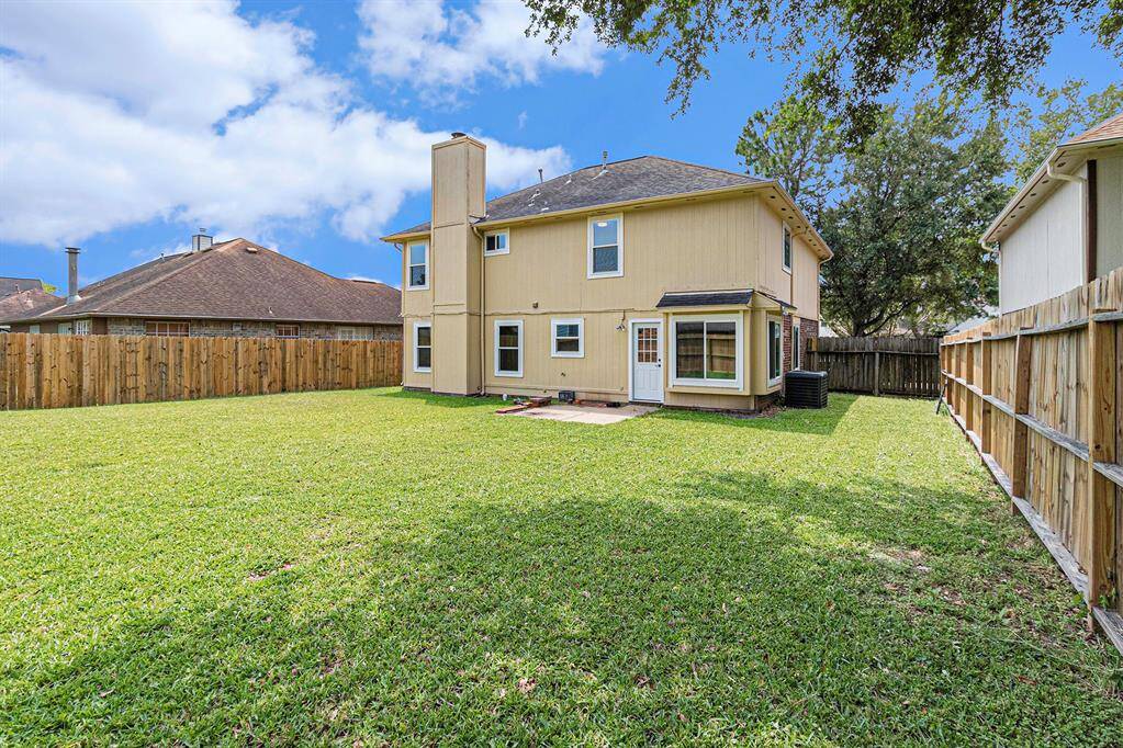 HUGE backyard
