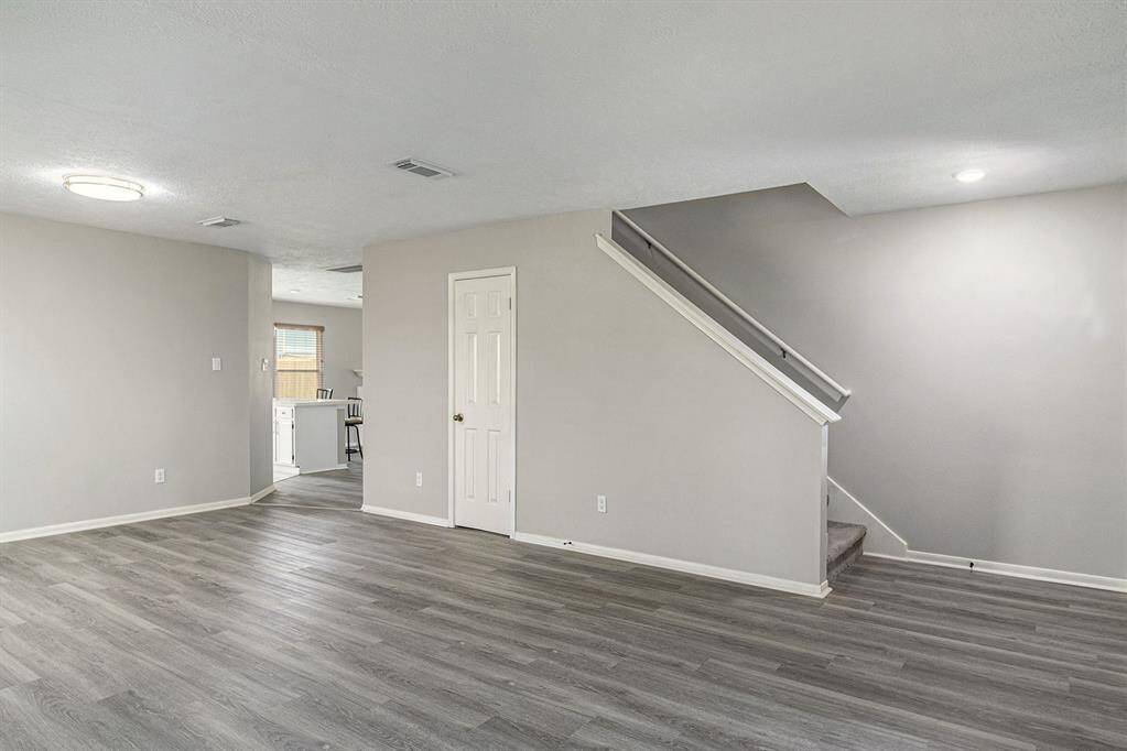 Spacious front living room