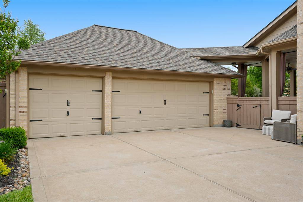 Soaring ceilings and open concept floor plan.