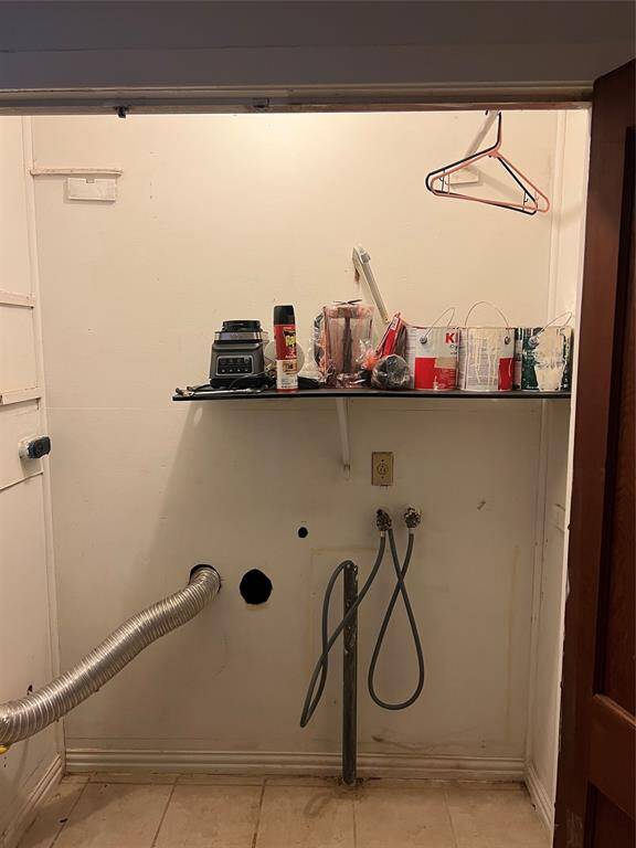 laundry area