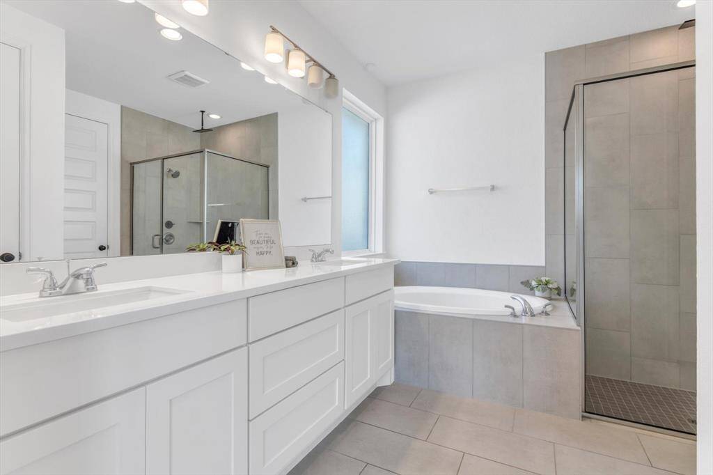 Spacious Primary Bathroom