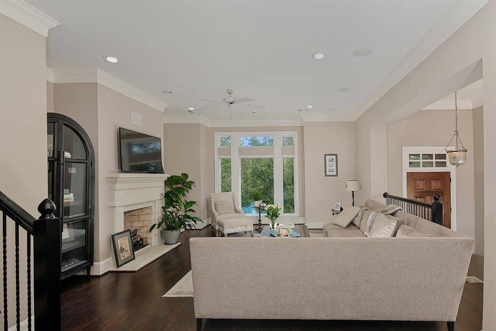 This living area seamlessly blends comfort and sophistication.