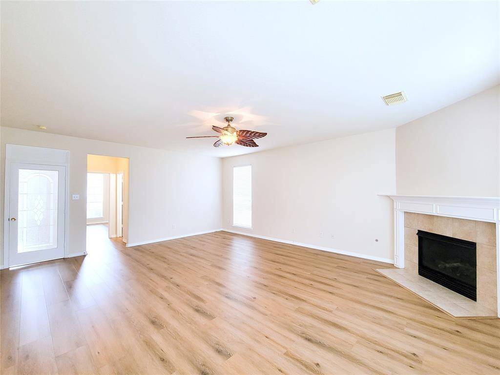 This view shows the hallway leading to 4th Bedroom or Home Office/ Study.