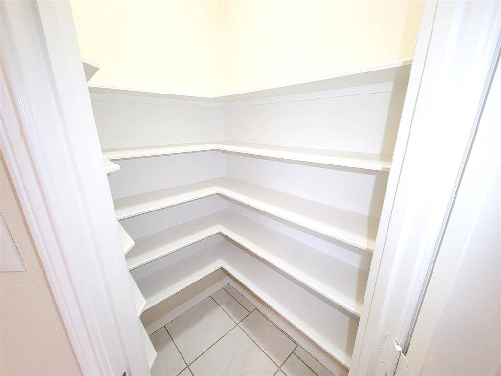 Good size Pantry.