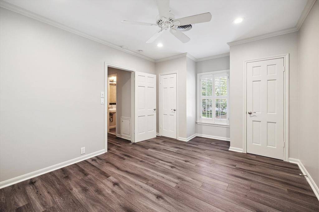 Bedroom, Study or Excercise Room.