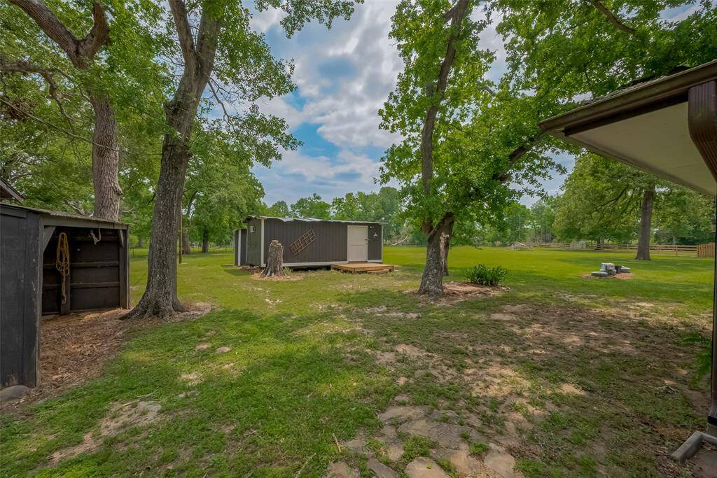 There are two sheds on the property as well.
