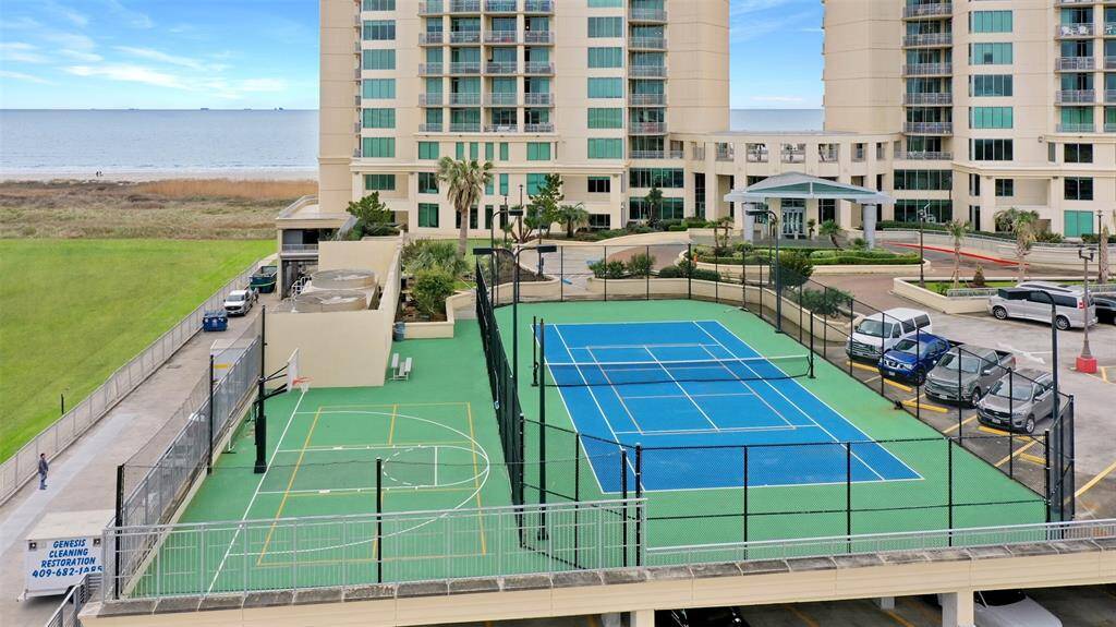 Take a break from the pool or beach with tennis, pickleball, or basketball right at your doorstep.
