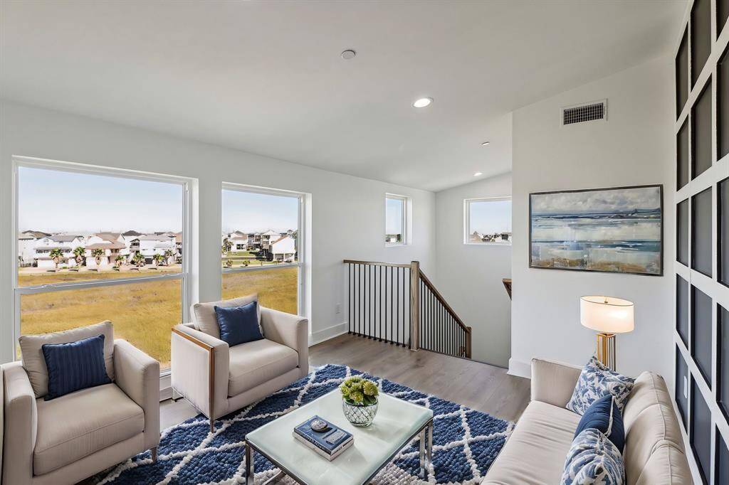 3rd floor flex space for second living area office or entertainment room tailored to your lifestyle needs