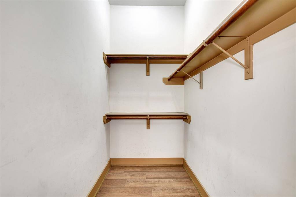 Large walk-in closet
