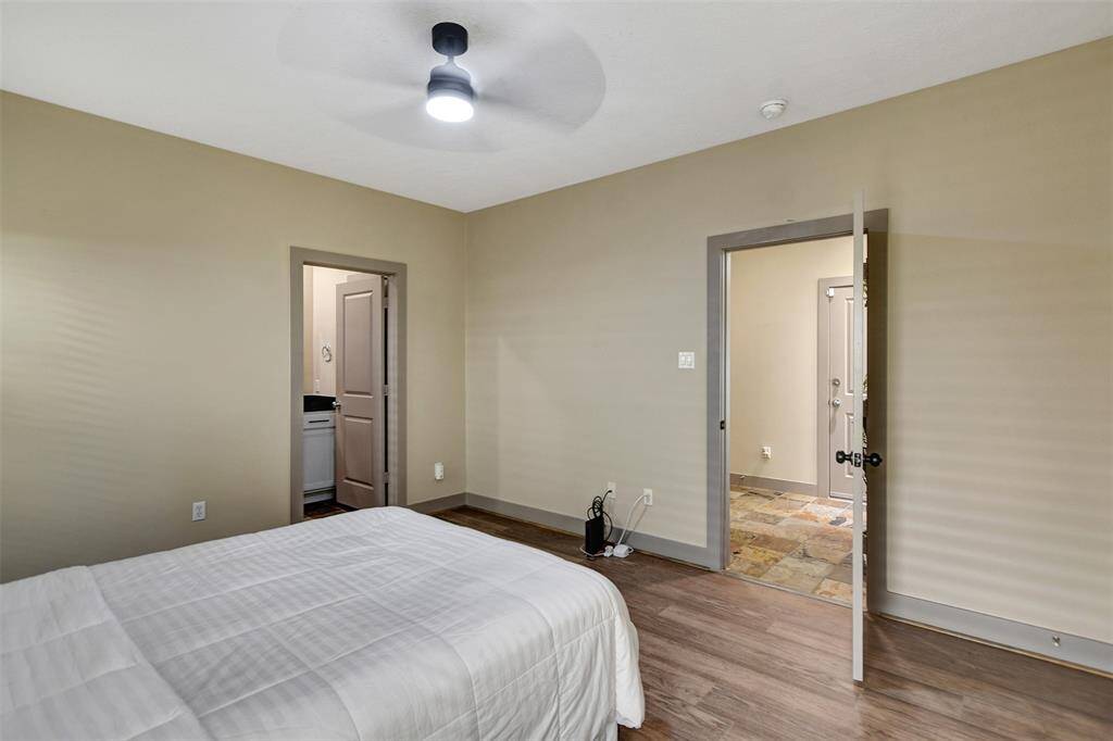 Private bedroom downstairs.