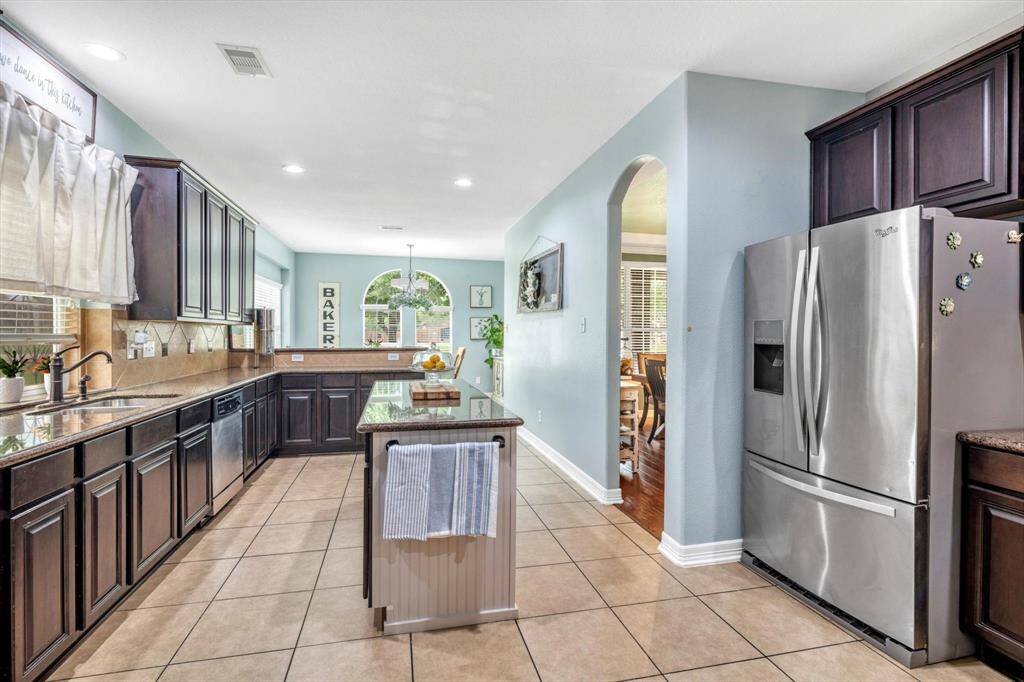 The refrigerator can stay.