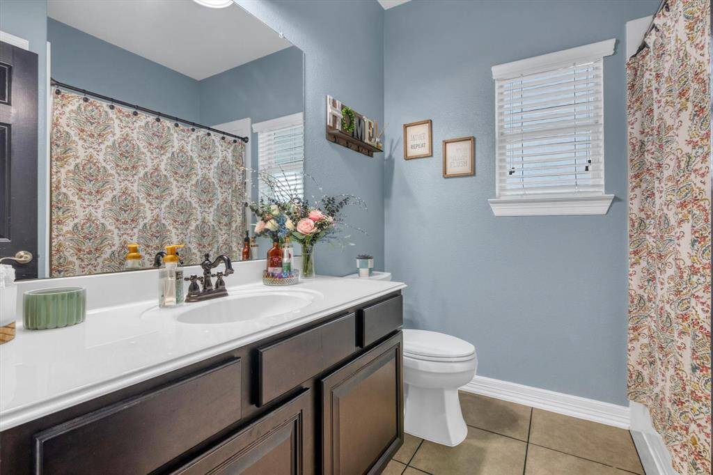 Downstairs guest bathroom.