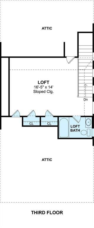 The Frances floor plan by K. Hovnanian Homes. 3rd floor shown. * Prices, plans, dimensions, features, specifications, materials, and availability or homes or communities are subject to change without notice or obligation.