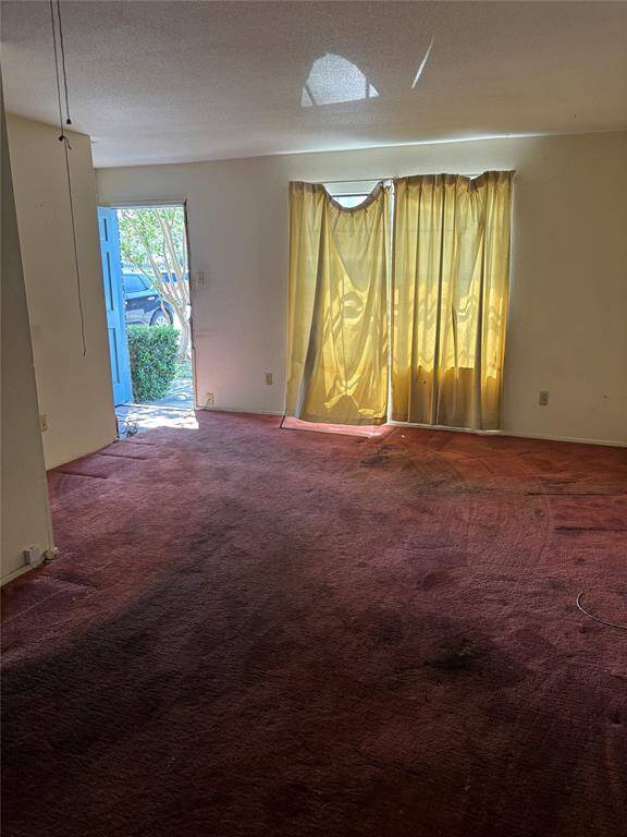 Living room and entry