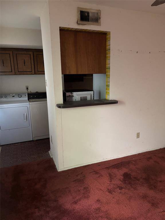 Laundry area and kitchen passthrough