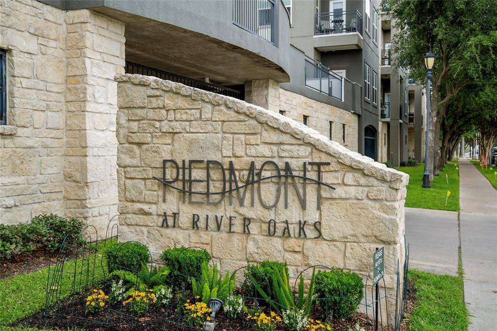 Piedmont at River Oaks is a secured building with private parking and controlled entry.