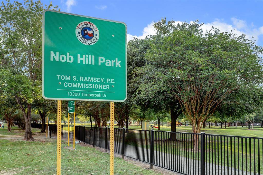 Nob Hill Park is very close and it's a great community green space