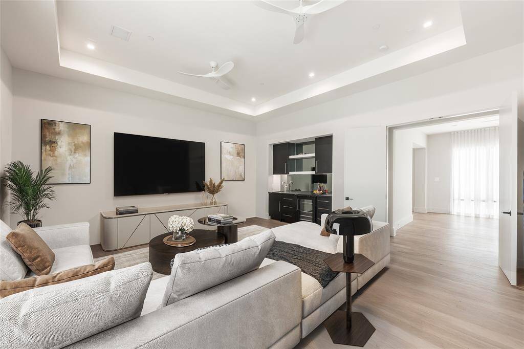 Game Room/ Media Room Virtually Staged