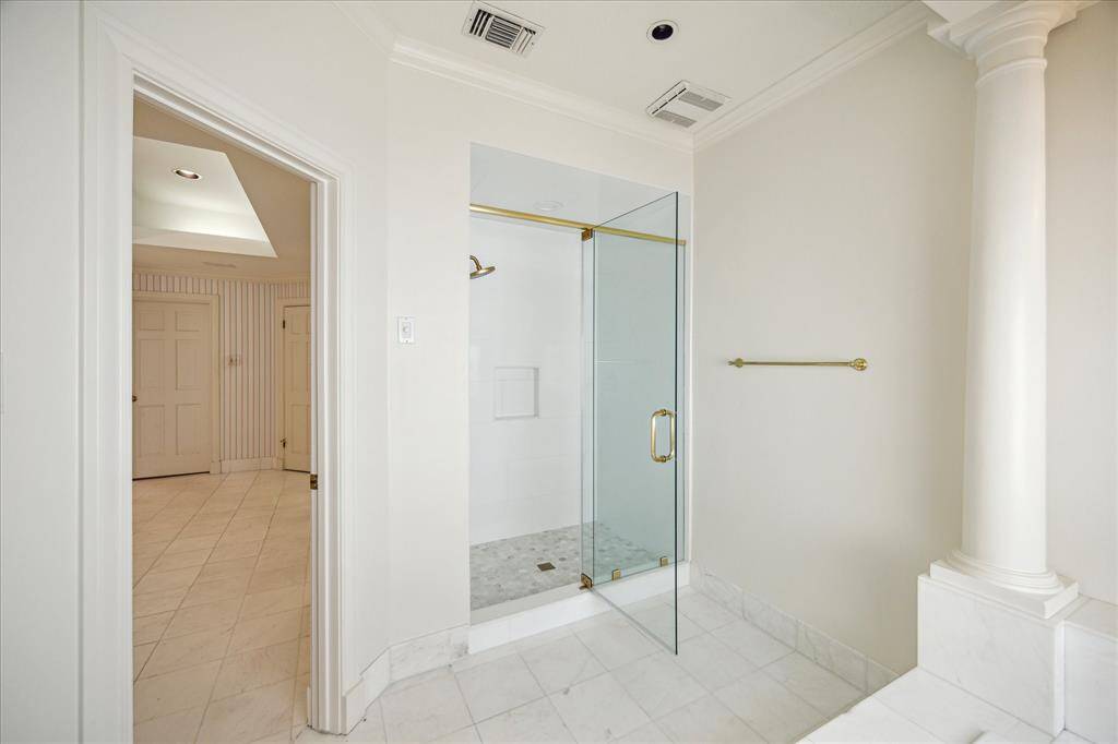 updated primary shower
