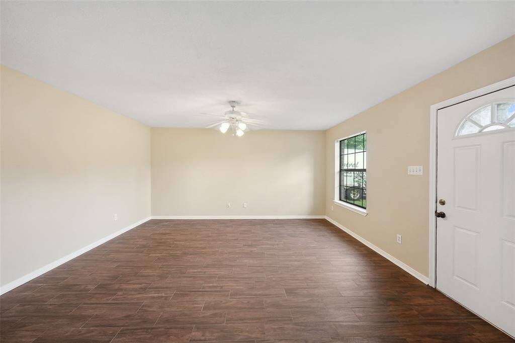 Spacious family room.