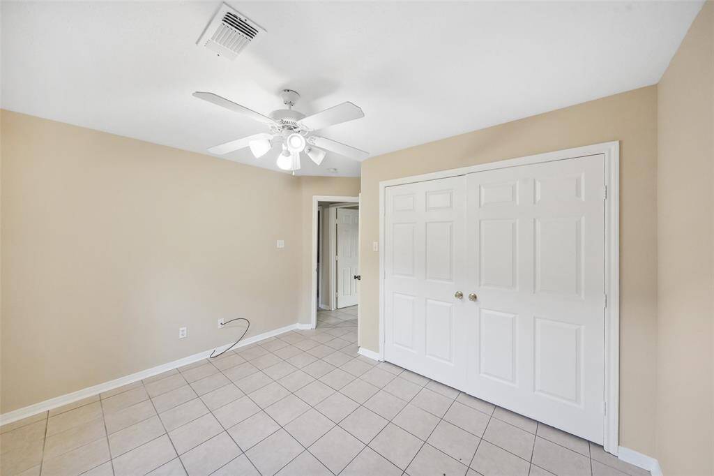 Tile flooring in all bedrooms.
