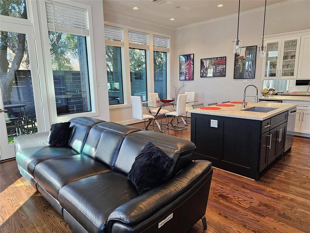 Living Room Kitchen Combo - 1st Floor
