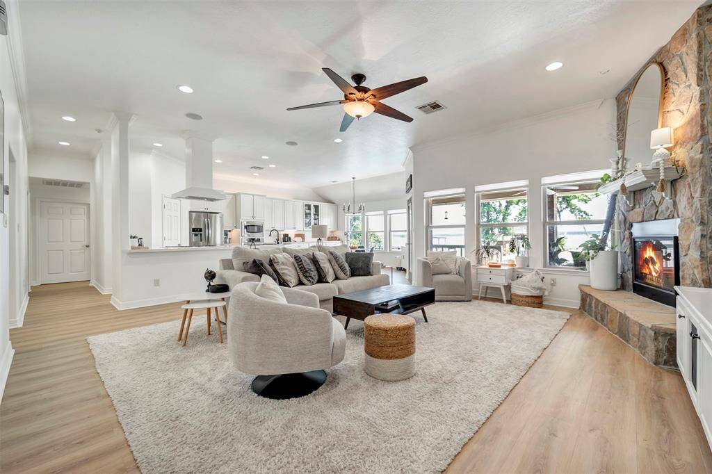 Spacious open-concept living area designed for large gatherings and effortless entertaining—perfect for all your special occasions