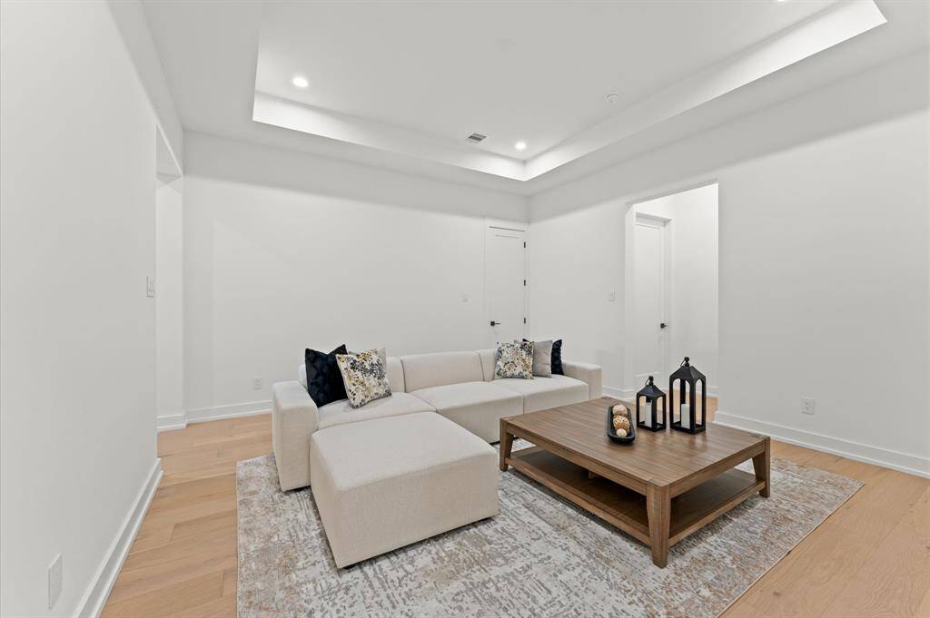 Second floor game room.