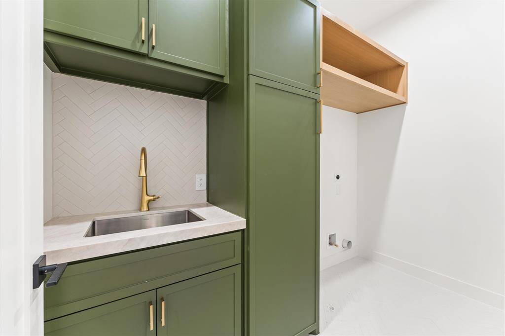 Second floor utility room.