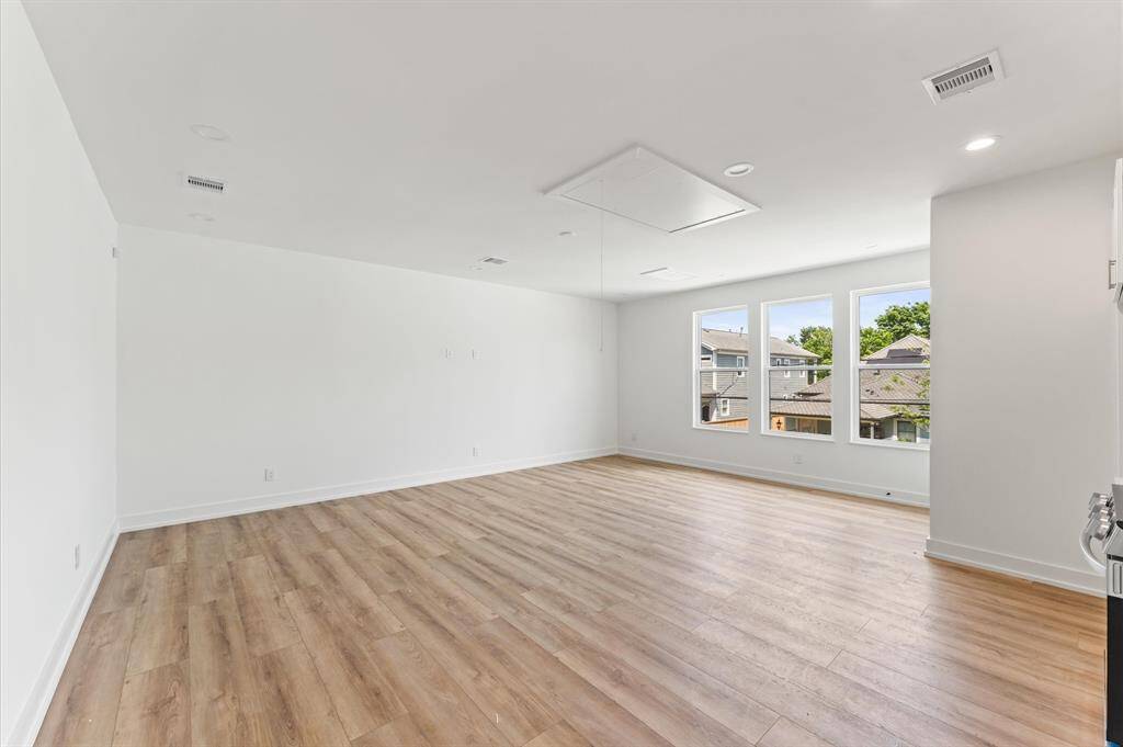Fully finished garage apartment.