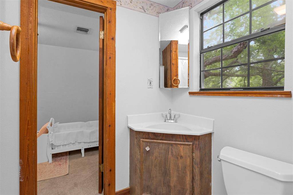 Two full bathrooms offer convenience and comfort for the whole household.