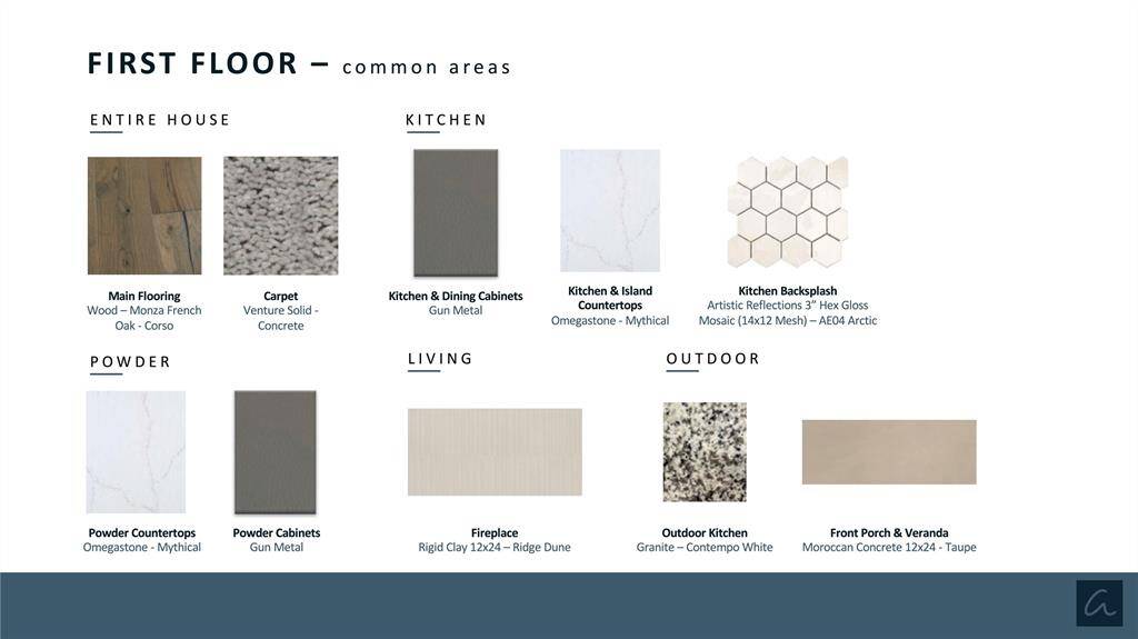 Common Areas - Selections