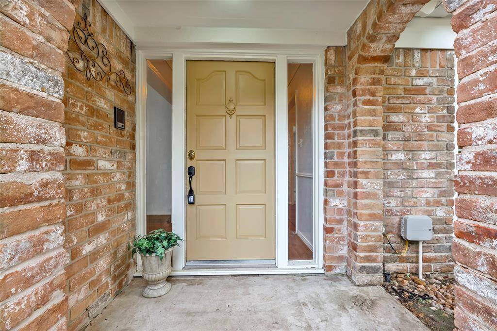 Inviting front porch