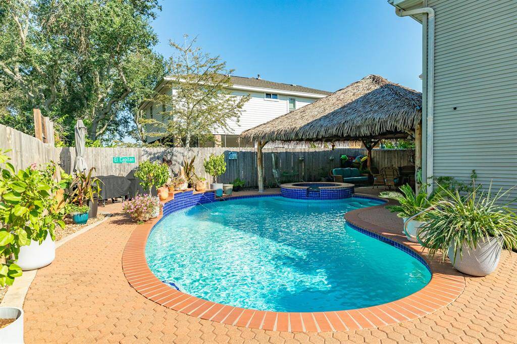 Pool/spa view.