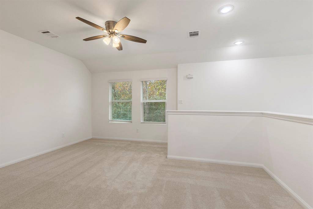 Large second floor game room.